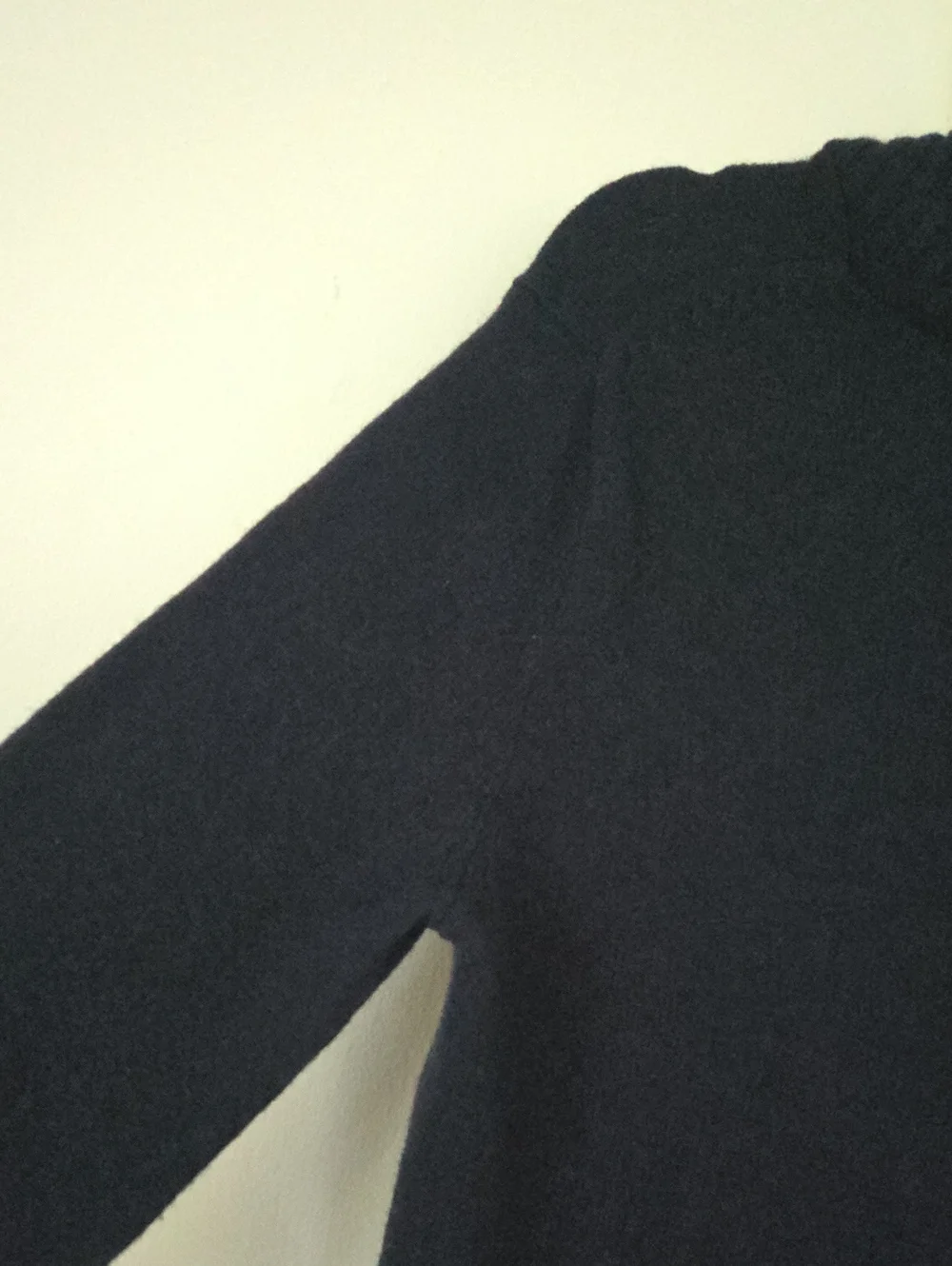 J. Crew Men’s Lambswool Shawl Collar Knit Sweater Navy Size Small NWOT